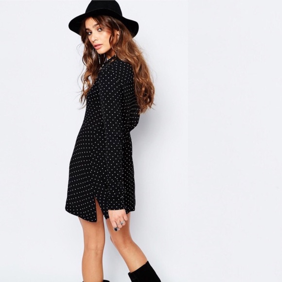 SOLD FREE PEOPLE THIS TOWN PRINTED DRESS 10 MED - Picture 3 of 6